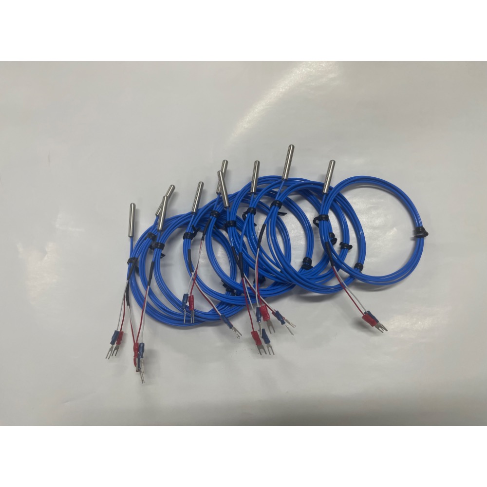 K型熱電偶 鐵氟龍線 304不鏽鋼外徑5.0保護管 Y端子 感溫線(台製）-細節圖2