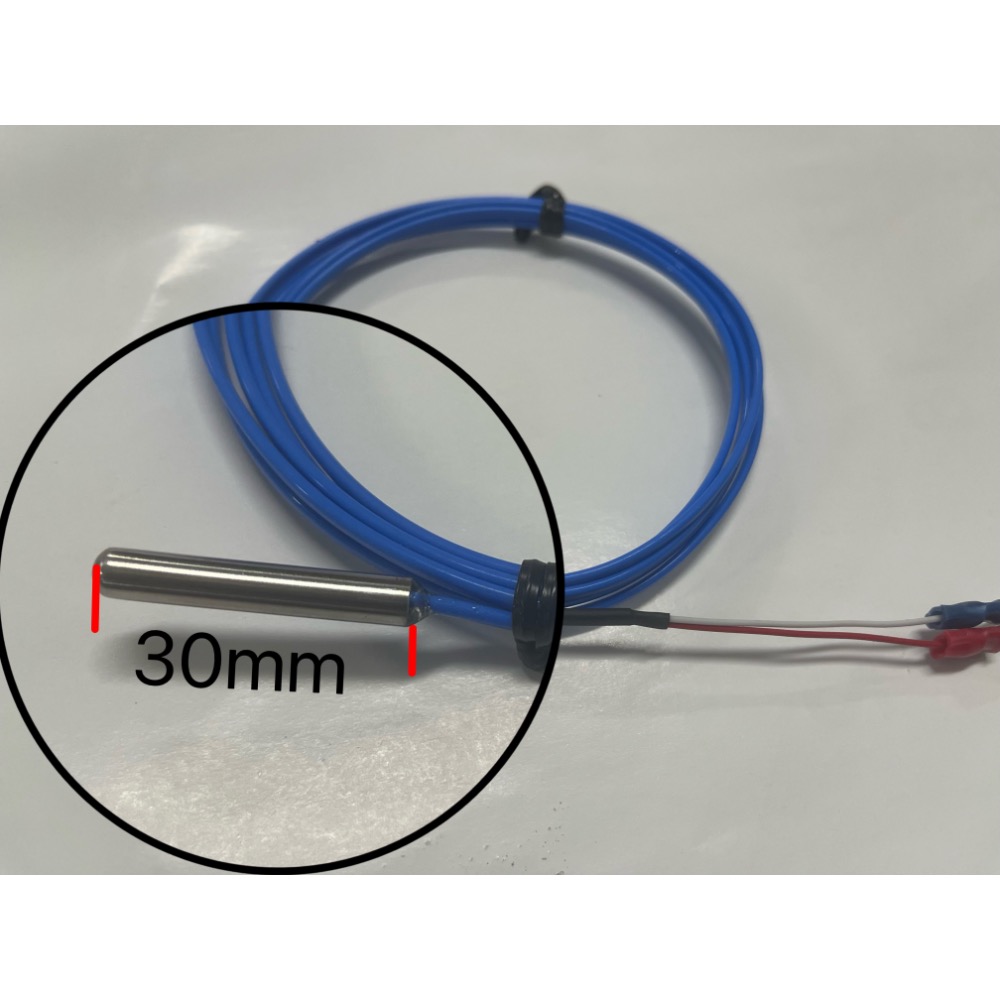 K型熱電偶 鐵氟龍線 304不鏽鋼外徑5.0保護管 Y端子 感溫線(台製）-細節圖6