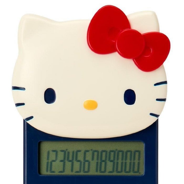 ♥小花花日本精品♥現貨  KITTY美樂蒂 計算機 造型 復古計算機 計算器~8-細節圖4