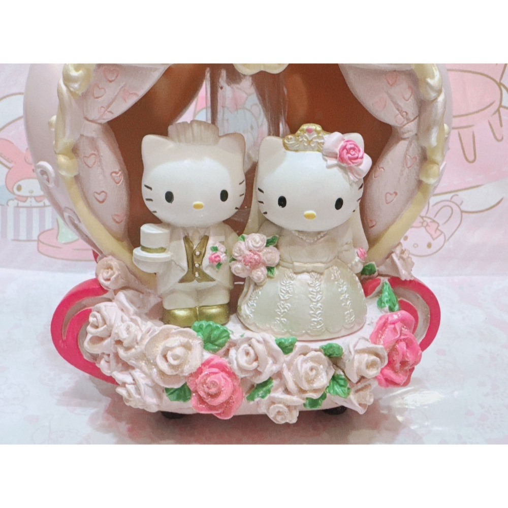 ♥小花花日本精品♥Hello Kitty 丹尼爾 結婚系列 絕版 陶瓷 南瓜燈 薰香燈~8-細節圖2