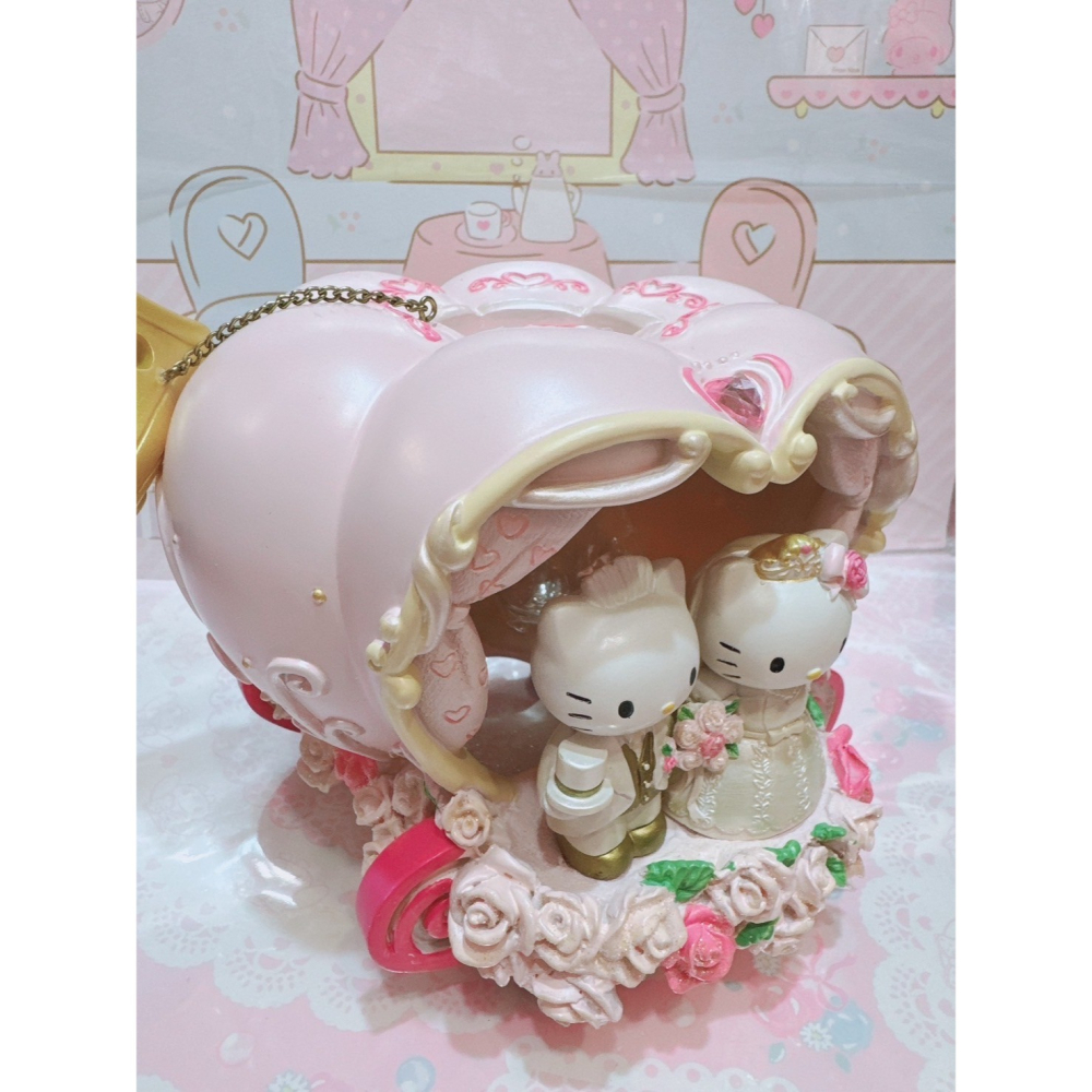 ♥小花花日本精品♥Hello Kitty 丹尼爾 結婚系列 絕版 陶瓷 南瓜燈 薰香燈~8-細節圖4