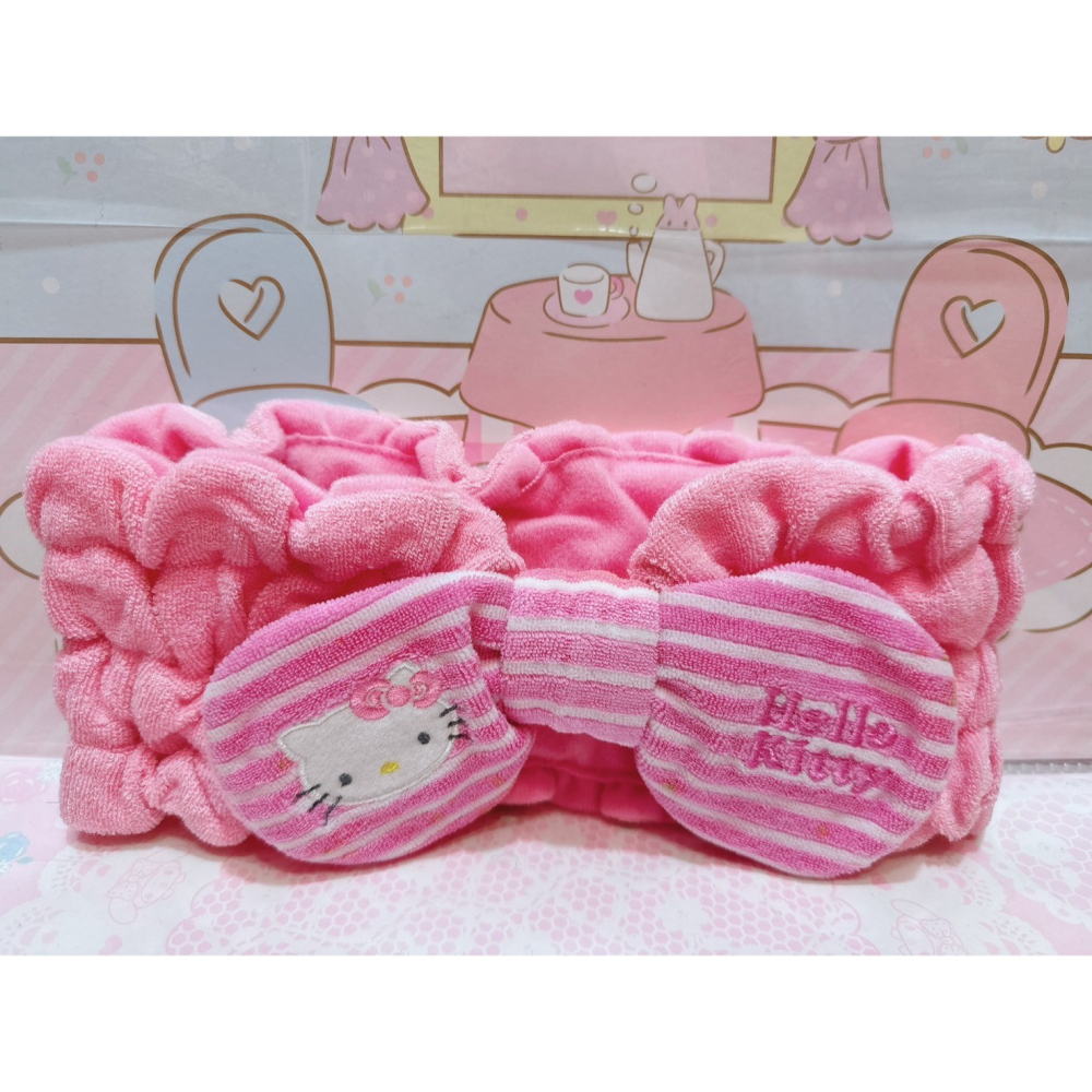 ♥小花花日本精品♥ Hello Kitty 美樂蒂 雪莉玫 小美人魚 造型髮帶 洗臉髮帶 化妝髮帶 現貨 ~ 8-細節圖2