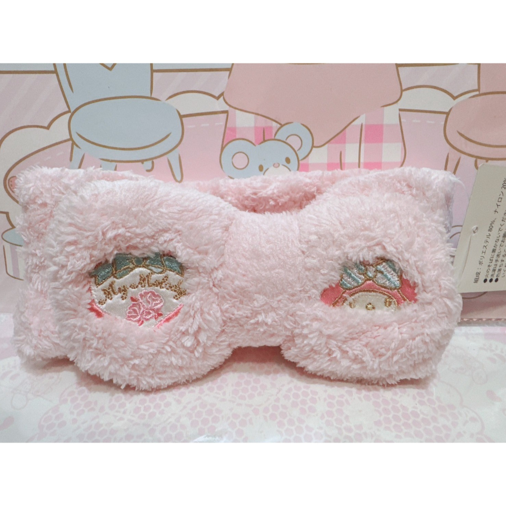 ♥小花花日本精品♥ Hello Kitty 美樂蒂 雪莉玫 小美人魚 造型髮帶 洗臉髮帶 化妝髮帶 現貨 ~ 8-細節圖3