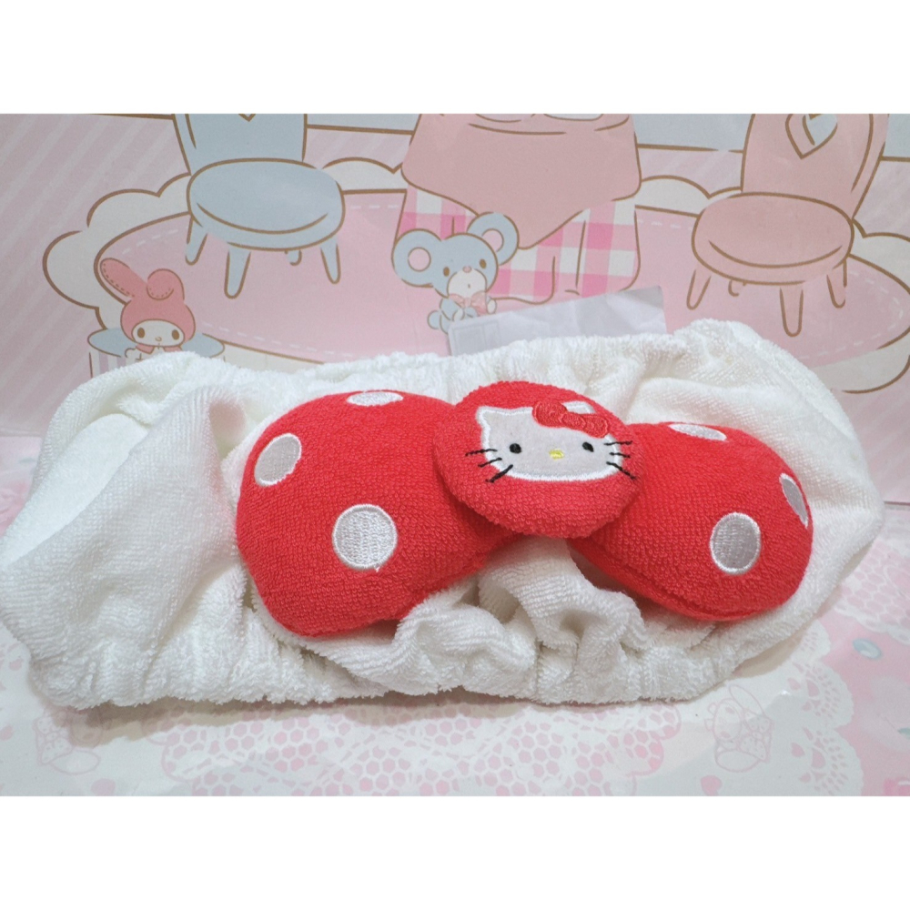 ♥小花花日本精品♥ Hello Kitty 美樂蒂 雪莉玫 小美人魚 造型髮帶 洗臉髮帶 化妝髮帶 現貨 ~ 8-細節圖5