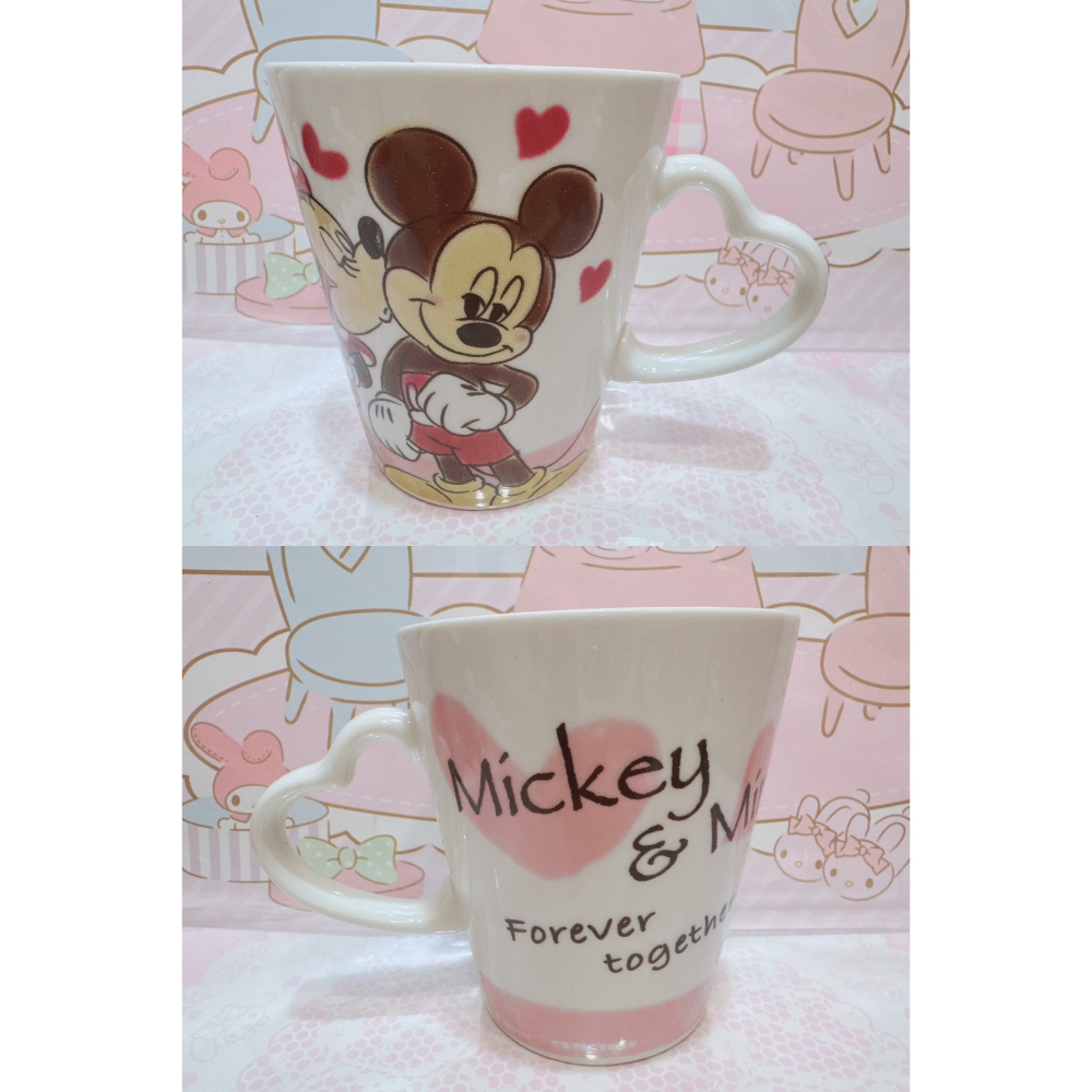 ♥小花花日本精品♥現貨 迪士尼 米奇 米妮 小熊維尼 湯杯 湯碗 馬克杯 陶瓷杯 造型杯~8-細節圖3