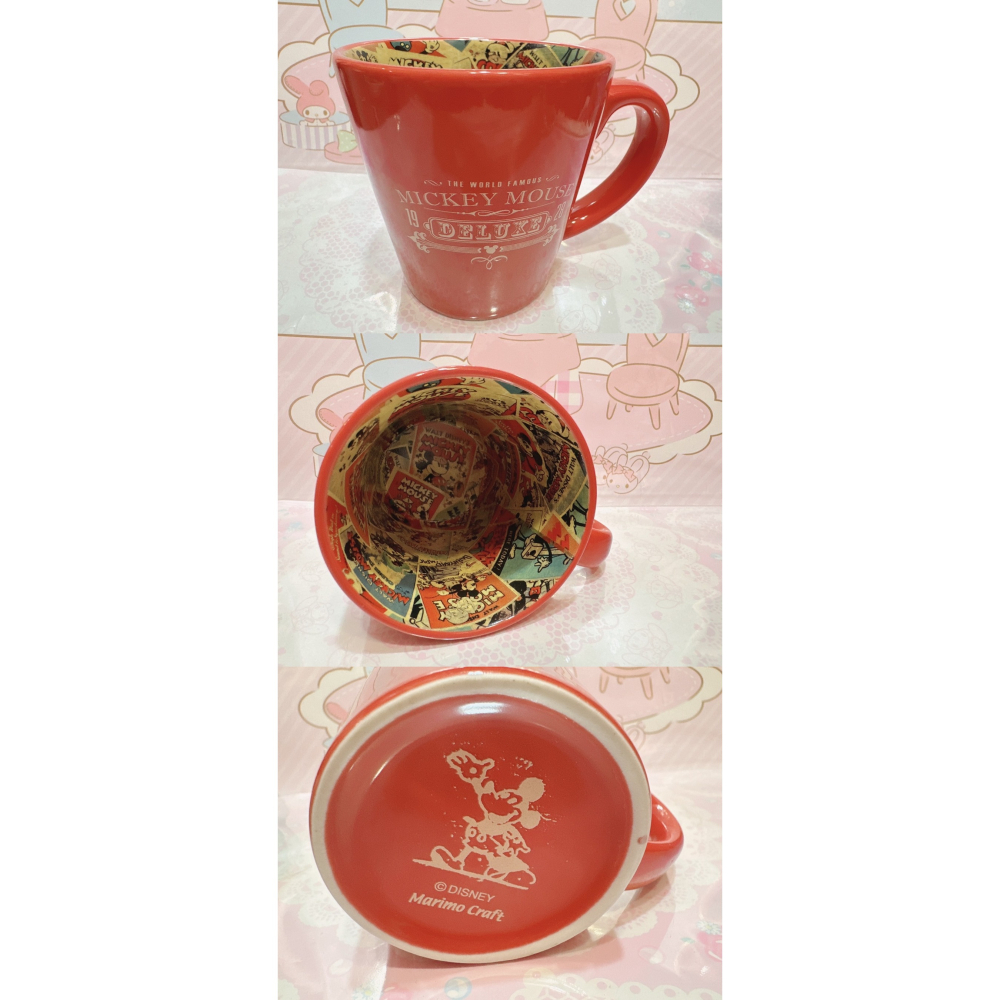 ♥小花花日本精品♥現貨 迪士尼 米奇 米妮 小熊維尼 湯杯 湯碗 馬克杯 陶瓷杯 造型杯~8-細節圖10