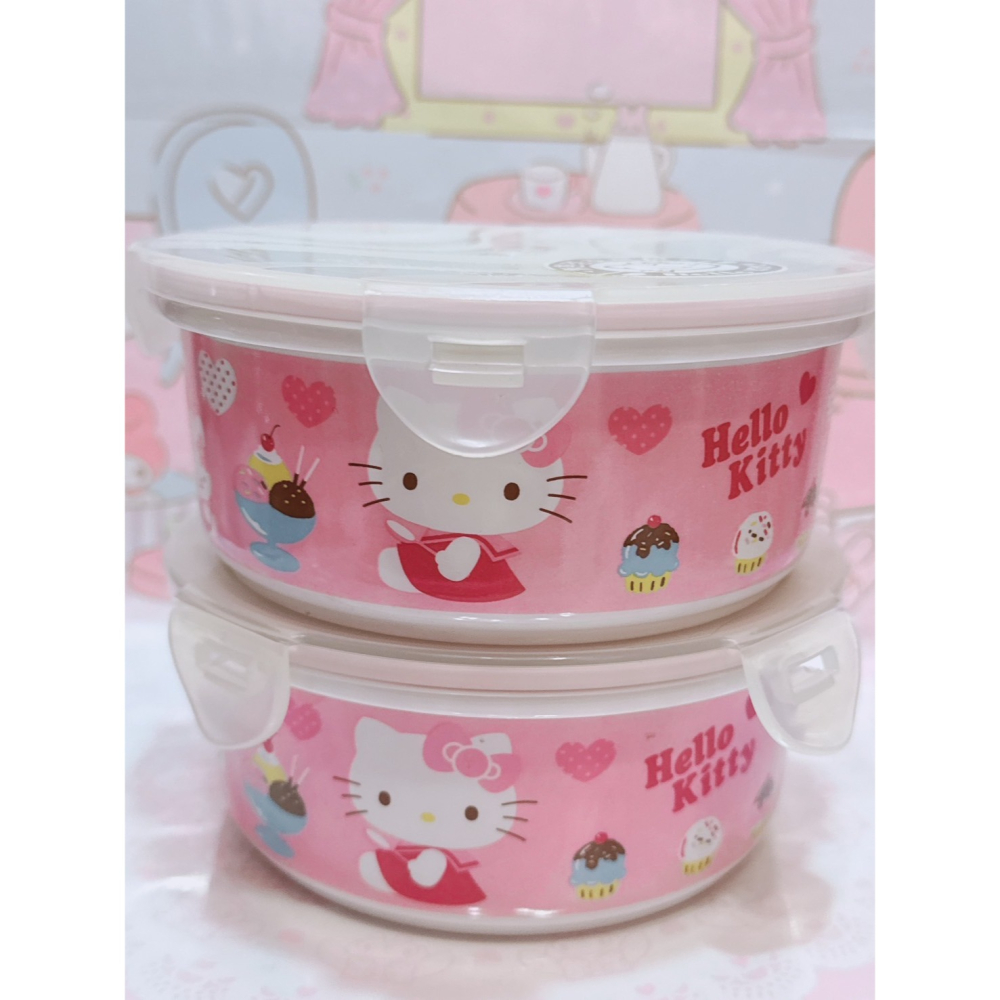 ♥小花花日本精品♥現貨 Hello Kitty 美樂蒂 陶瓷碗 飯碗 湯碗 蓋碗 保鮮盒 下午茶杯 馬克杯 咖啡杯~8-細節圖10