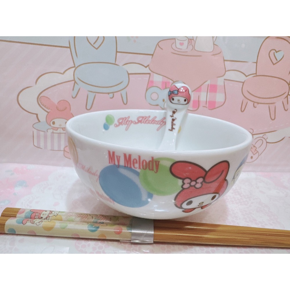 ♥小花花日本精品♥現貨 Hello Kitty 美樂蒂 陶瓷碗 飯碗 湯碗 蓋碗 保鮮盒 下午茶杯 馬克杯 咖啡杯~8-規格圖11