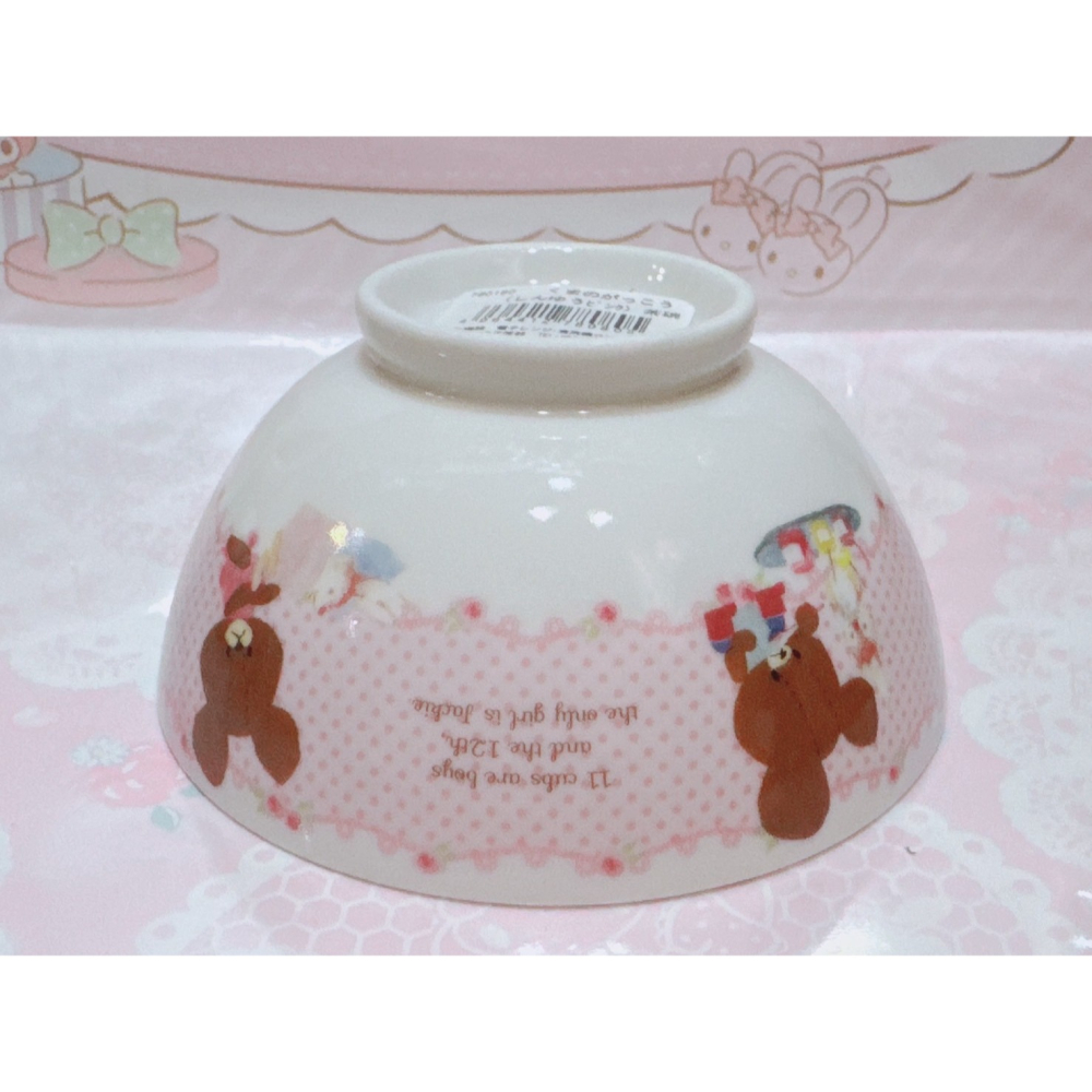 ♥小花花日本精品♥現貨 Hello Kitty美樂蒂 雙子星 小熊學校 蛋黃哥 陶瓷碗 飯碗 湯碗~8-細節圖6