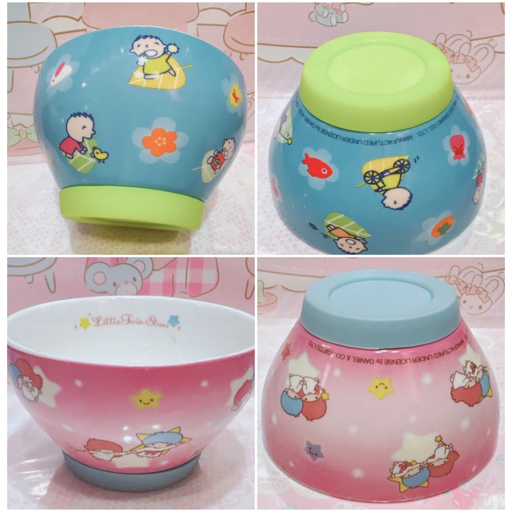 ♥小花花日本精品♥現貨Hello Kitty美樂蒂 雙子星 大寶 史努比 塔克 拉拉熊 陶瓷碗 飯碗 湯碗 點心碗~8-細節圖8