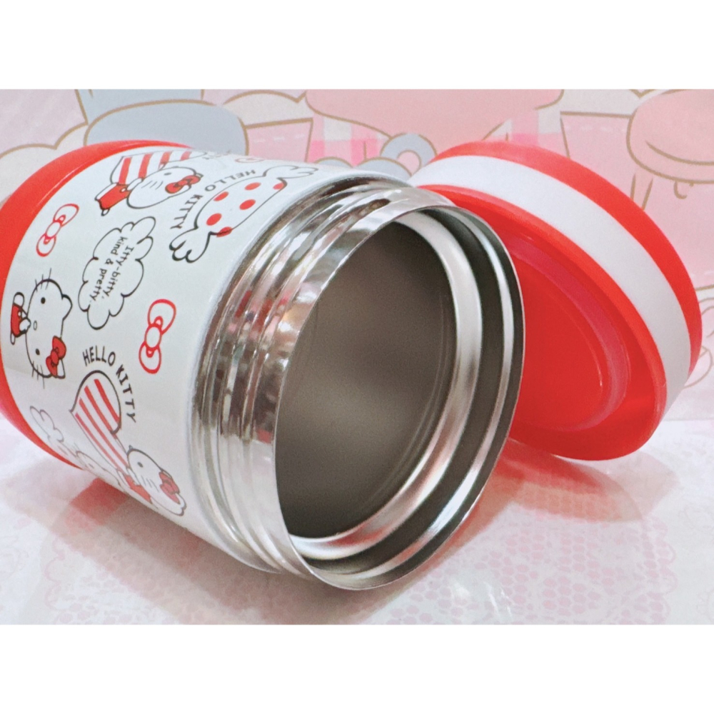 ♥小花花日本精品♥現貨 Hello Kitty美樂蒂 保溫罐 悶燒罐 不鏽鋼水壺 保溫保冷壺 茶壺 保溫瓶~8-細節圖3