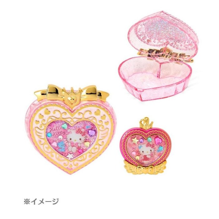 ♥小花花日本精品♥Hello Kitty 大耳狗 酷洛米 收納盒吊飾組 飾品盒 小物盒 收納盒~3-細節圖5