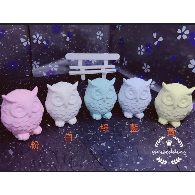 3D立體貓頭鷹擴香石 矽藻土香氛石 擴香擺件 婚禮/畢業禮物/交換禮物/探房/生日-細節圖7