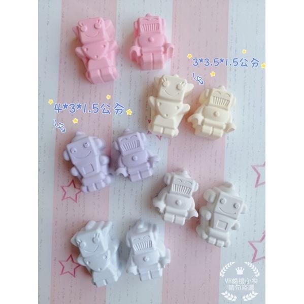 手作 機器人香薰石 擴香石 可站立機器人 硅藻土擴香石 擺件除臭除濕裝飾 婚禮小物-細節圖2