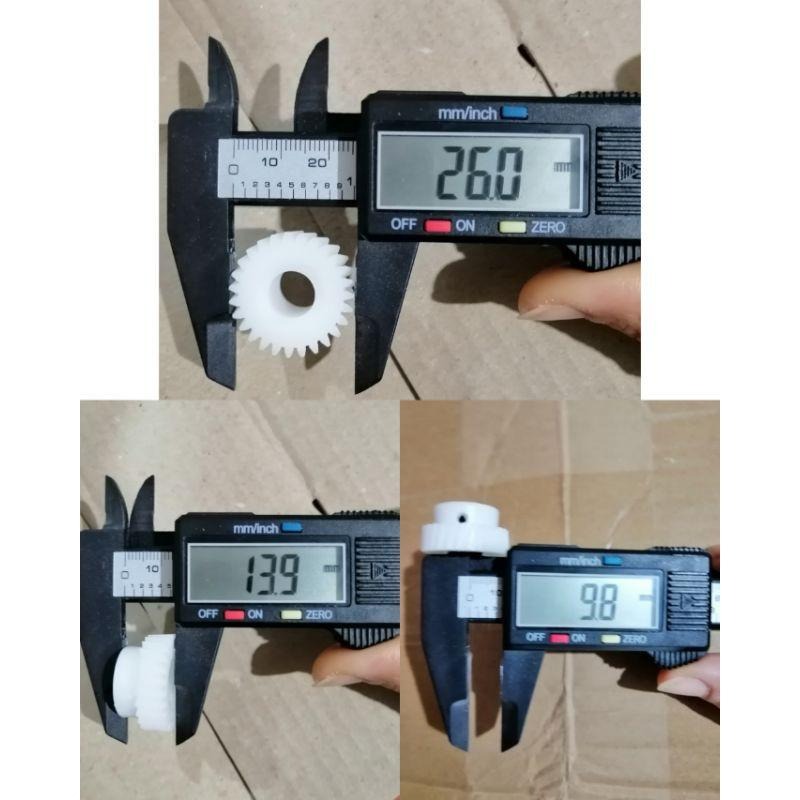 娃娃機零件 27齒 塑膠齒輪 9.8齒輪9.9齒輪-細節圖3
