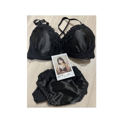 由良かな 由良加奈 簽名內衣一套+簽名拍立得1張-細節圖3