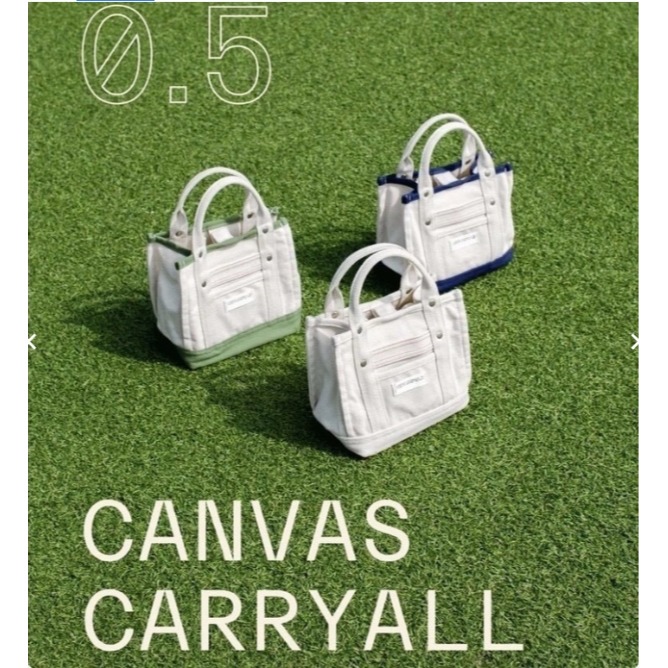 新加坡品牌Beyond The Vines Carryall 0.5 迷你帆布包-細節圖5