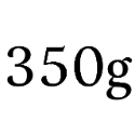 350g