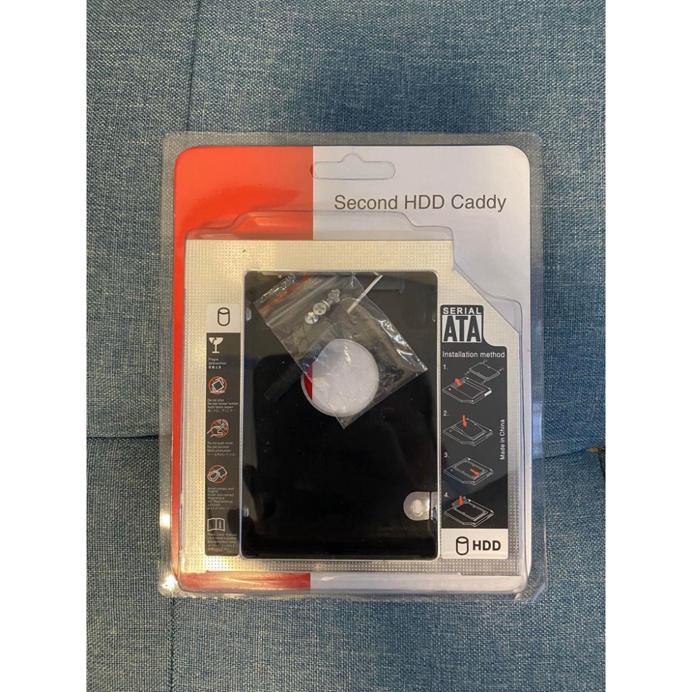 (讓您2011年的21吋 IMac可以加裝第三顆SSD!)專用第三硬碟電源線+Sata排線(A1311、第三硬改裝套組)-細節圖2