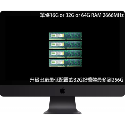 (讓您自行升級2017年IMac Pro的RAM不求人)IMac Pro專用2666Hmz_16G_32G_64G記憶體