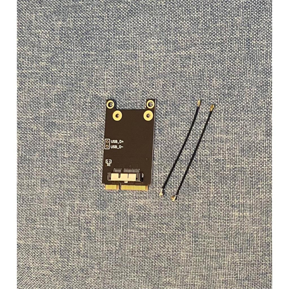 (讓有強大DIY能力的您在IMac2009-2011免驅使用Airdrop及Handoff)iMac厚款專用原生網卡轉卡-細節圖2