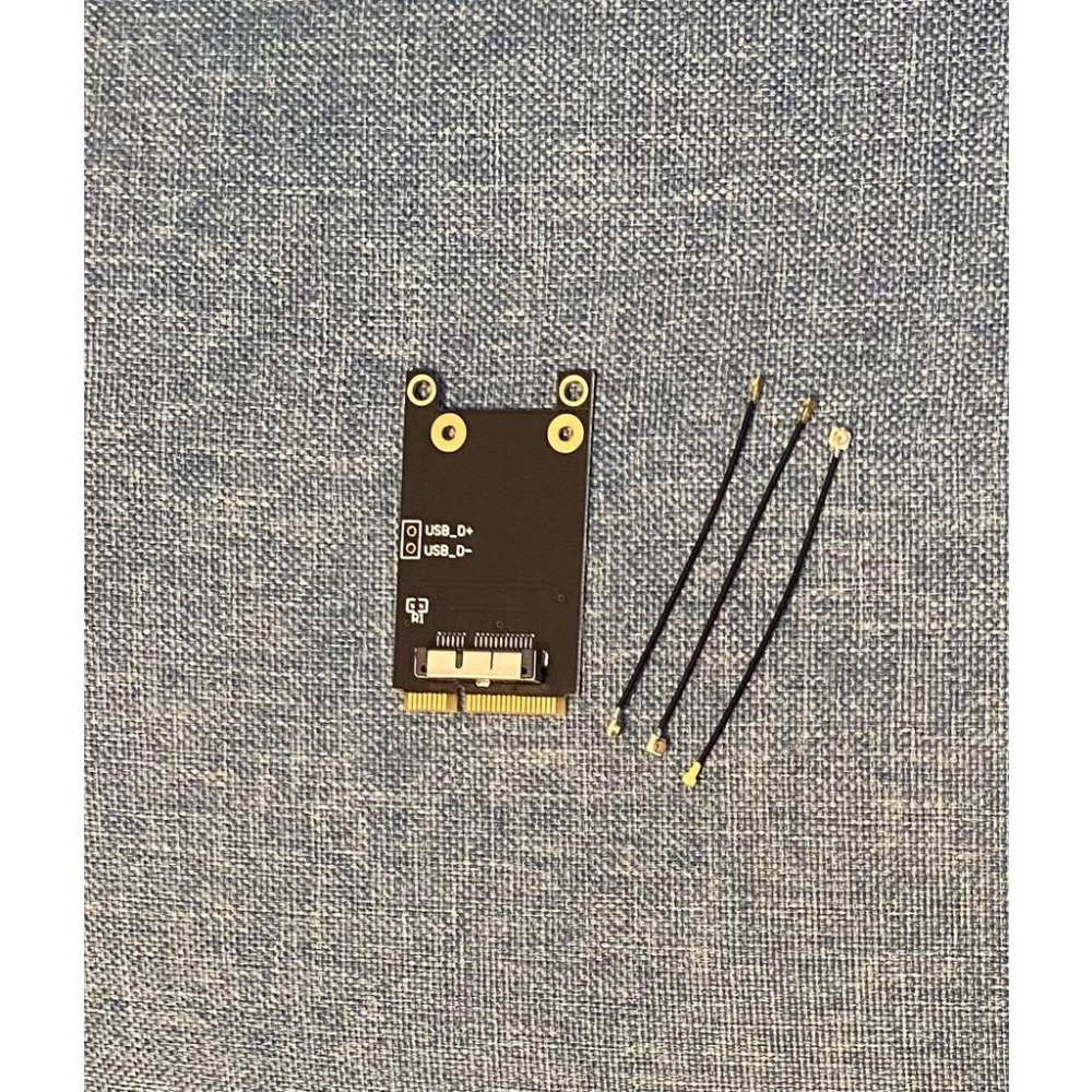 (讓有強大DIY能力的您在IMac2009-2011免驅使用Airdrop及Handoff)iMac厚款專用原生網卡轉卡-細節圖4