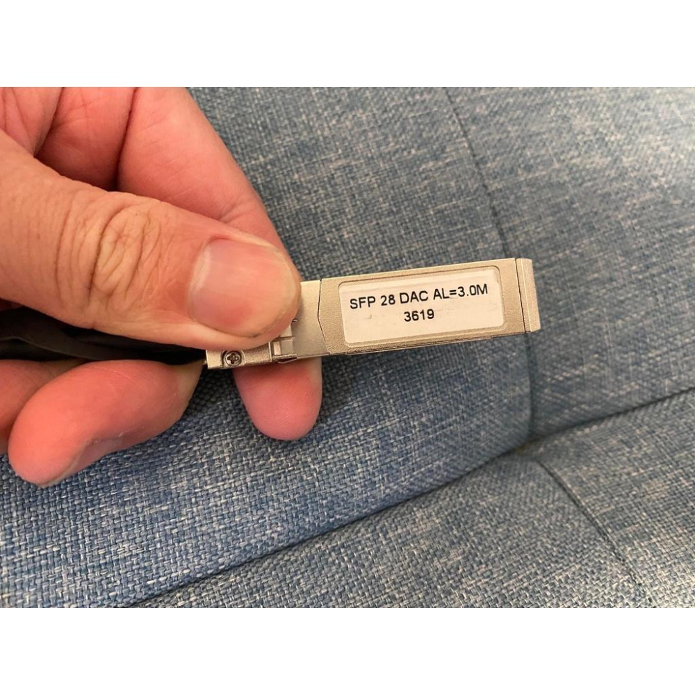 大衛電子-SFP28 DAC高速線纜-28AWG-3公尺(網路線、光纖、25G Switch、交換器、相容10G速度)-細節圖4