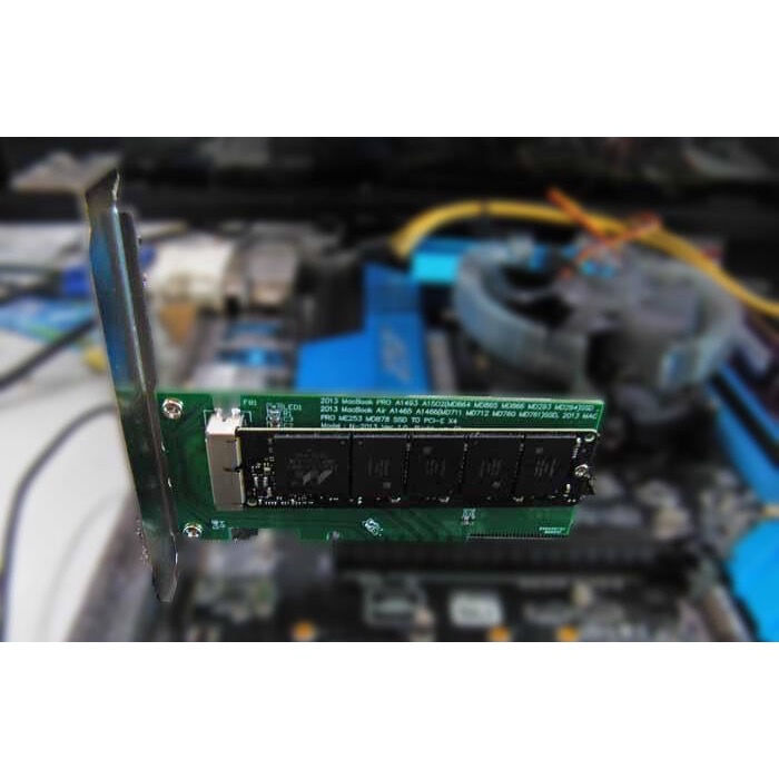 (讓您把Macbook換下來的SSD一秒變PCIE SSD給PC使用)蘋果SSD轉桌電用PCIE M.2 Adapter-細節圖2