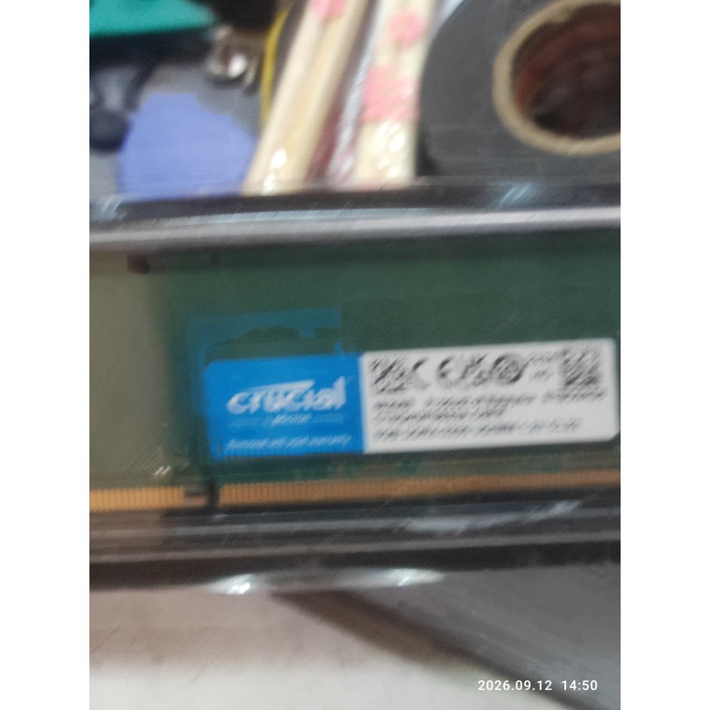 賣Micron 美光 Crucial DDR4 3200 8G 記憶體(原生) CT8G4DFS832A單面顆粒-細節圖2