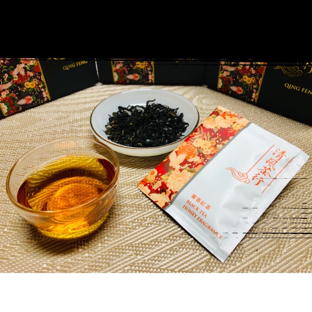 清風茶行-蜜香茶包系列，蜜香紅茶/蜜香綠茶-細節圖2