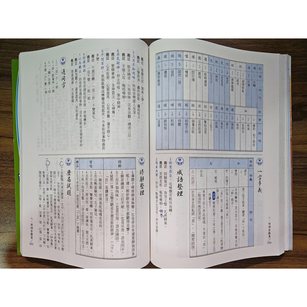 《雪人胖胖雜貨店》國文精編總複習 龍騰版 A+B冊(兩本不拆賣) #二手書 #統測 #國文 #謝純淨-細節圖3