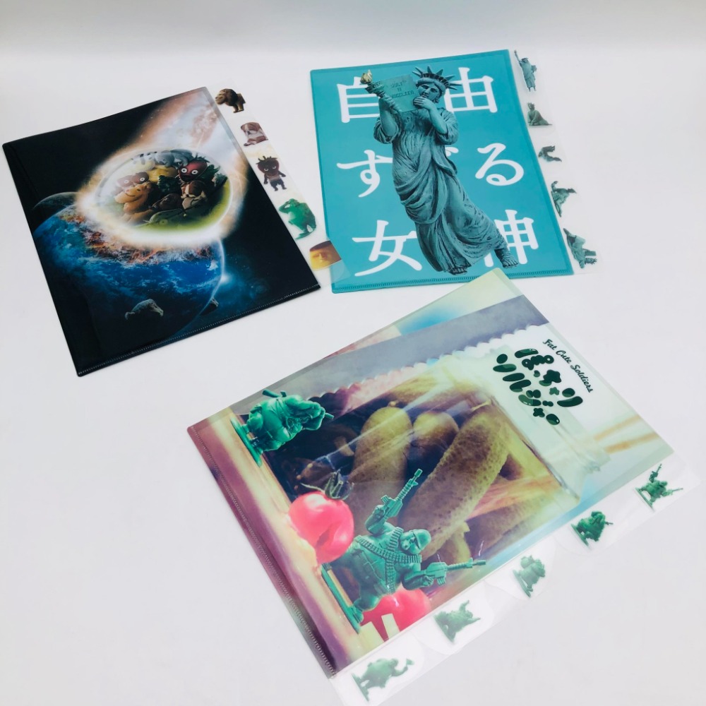 【葛利の雜貨店】【現貨】扭蛋星球特展-5層文件夾/L夾(9款)(展場限定版)-細節圖4