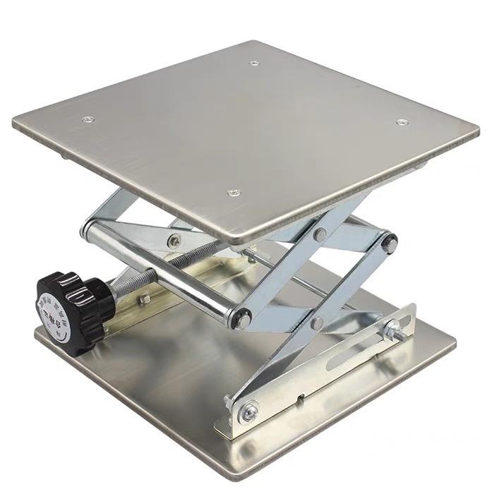 (現貨) 304 不鏽鋼 升降台 擺設 塊根 微型 升降 水平儀 擺拍 底台 金屬擺件 非SRL 墊高-細節圖2