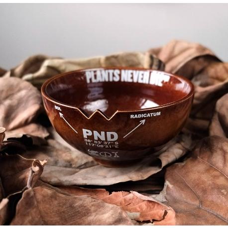 (新上架)PND 原創 軍事風 大地色 漸層 精品 塊根  花盆 陶瓷 透氣  多肉 潮流 日式風格 特殊色-細節圖3