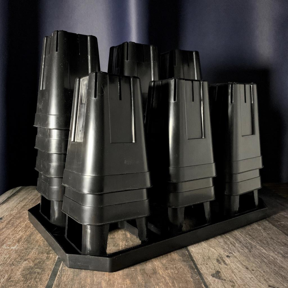 (現貨免運)觀水 花盆 外銷日本 發根 專用盆 塊根 透氣  龍舌蘭 多肉 缽 非黑膠盆 透視 盆 萬象 新手推薦-細節圖5