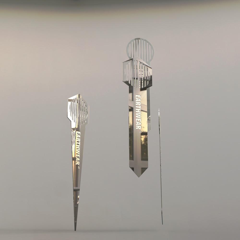 EarthWear熱植 “皓月款”金屬植物 花牌 紀錄 標籤 塊根 龍舌蘭 多肉 植物 不銹鋼 ins潮牌-細節圖5