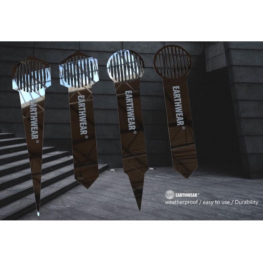 EarthWear熱植 “皓月款”金屬植物 花牌 紀錄 標籤 塊根 龍舌蘭 多肉 植物 不銹鋼 ins潮牌-細節圖7