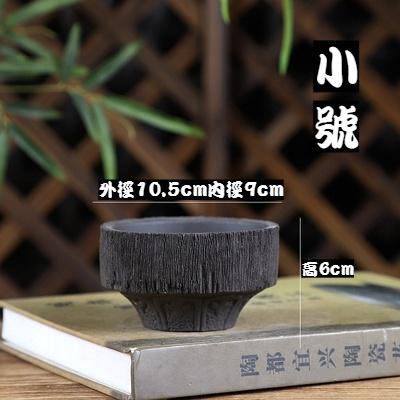 (現貨) 黑魂 做舊 漢風 木紋 碗盆 塊根 宜興 紫砂 紫砂盆 宜興盆 象牙宮 多肉 嚴龍 中式風格-細節圖7