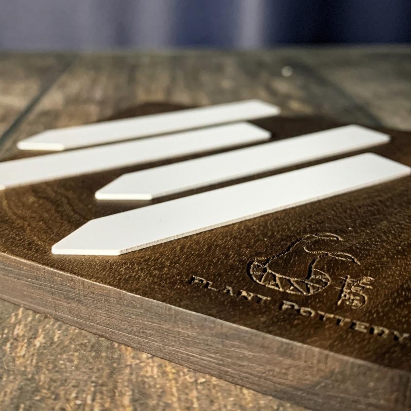 (現貨) 黑魂 高端PVC 單入 防水 花牌 霧面 植物名牌 耐老化 多肉 塊根 標簽 防水 園藝 一字插牌 記錄-細節圖5