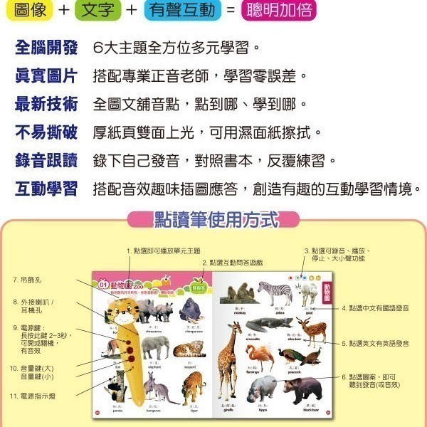 【小牛津】大全套七件組點讀小百科/乖乖虎筆-細節圖8