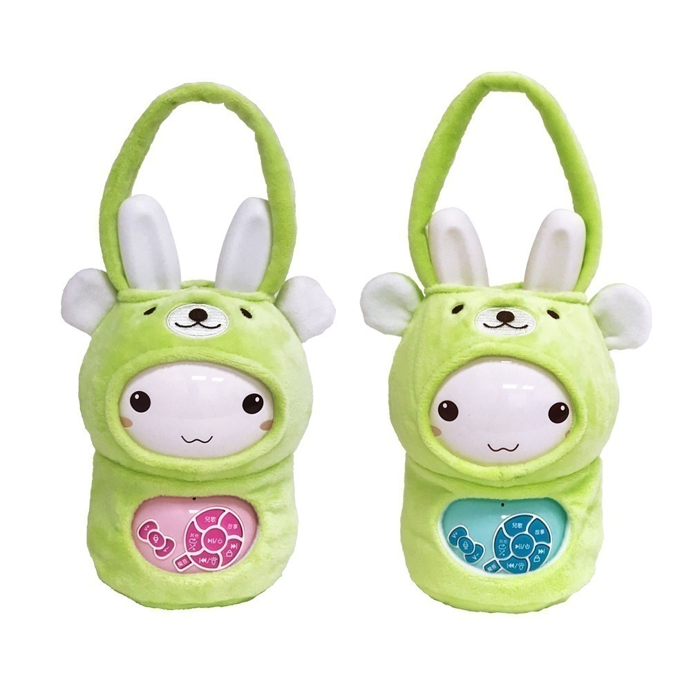 【小牛津】百萬爸媽見證-萌萌兔故事機(含防摔衣)-細節圖4