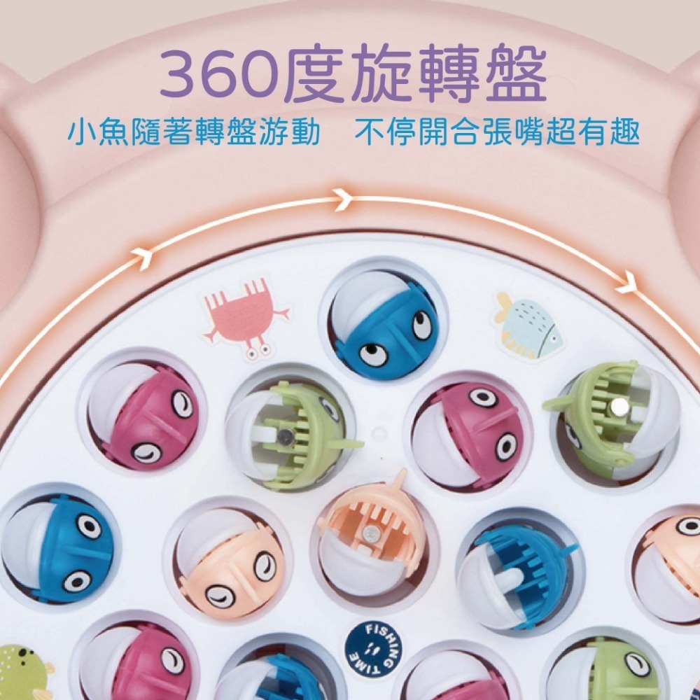【小牛津 Okids博士積木】音樂巧手釣魚組 全家共玩，享受釣魚樂趣 (粉色)-細節圖3