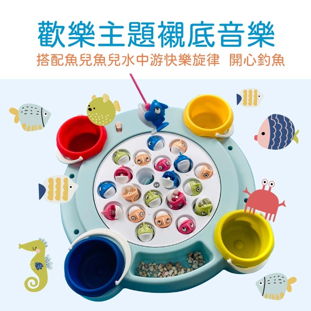 【小牛津 Okids博士積木】音樂巧手釣魚組 全家共玩，享受釣魚樂趣 (粉色)-細節圖11