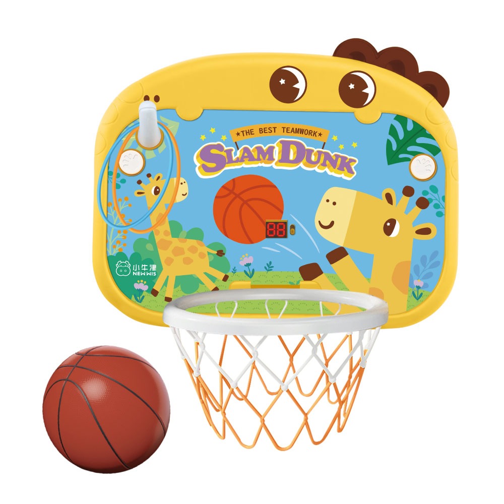 【小牛津】灌籃高手計分大籃板(兒童籃球框x套圈圈遊戲)~親子互動/兒童體適能-細節圖2