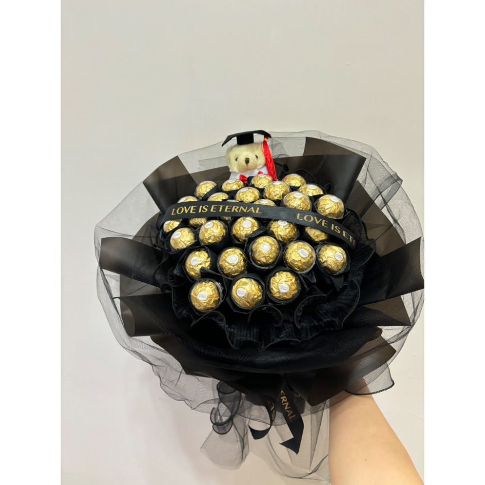Jabezflower 巧克力花束/金莎花束/生日花束/情人節花束-細節圖3