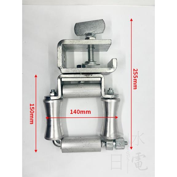 鋁合金四面滑輪 四面型線架滑輪 電纜滑輪-細節圖2