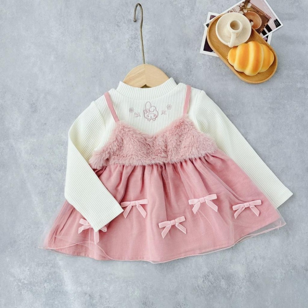 ❣️預購20天不含假日❣️日系日單三麗鷗上衣裙/Kitty/美樂蒂/大耳狗/庫洛米90-130cm-細節圖2