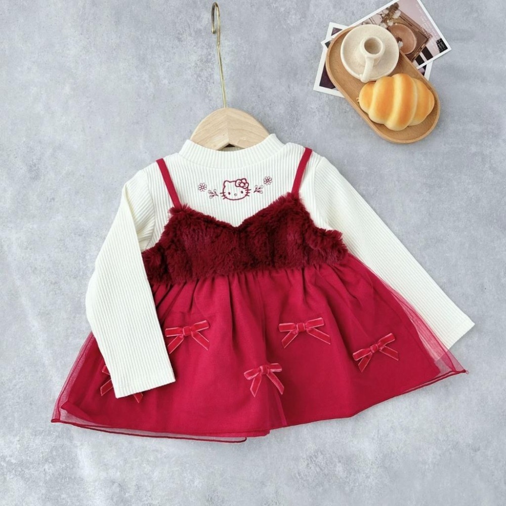 ❣️預購20天不含假日❣️日系日單三麗鷗上衣裙/Kitty/美樂蒂/大耳狗/庫洛米90-130cm-細節圖3