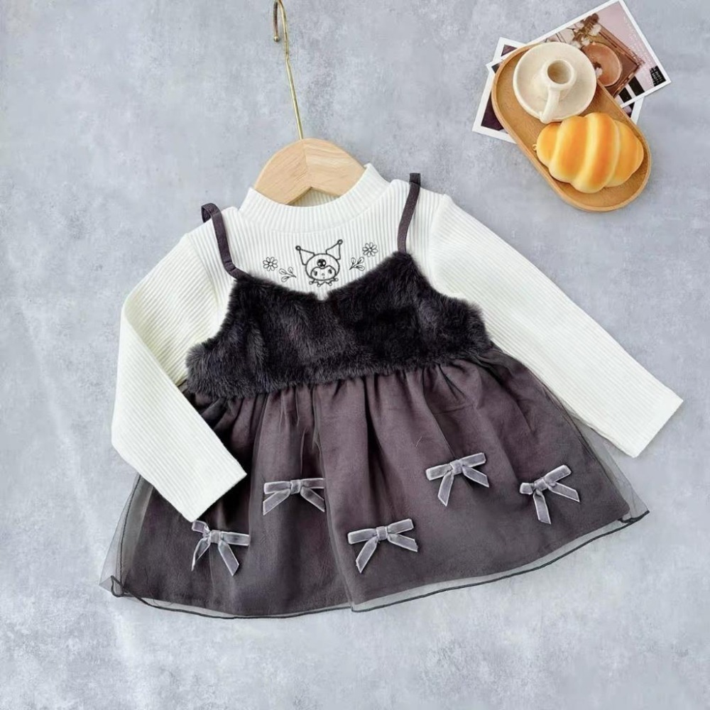 ❣️預購20天不含假日❣️日系日單三麗鷗上衣裙/Kitty/美樂蒂/大耳狗/庫洛米90-130cm-細節圖7