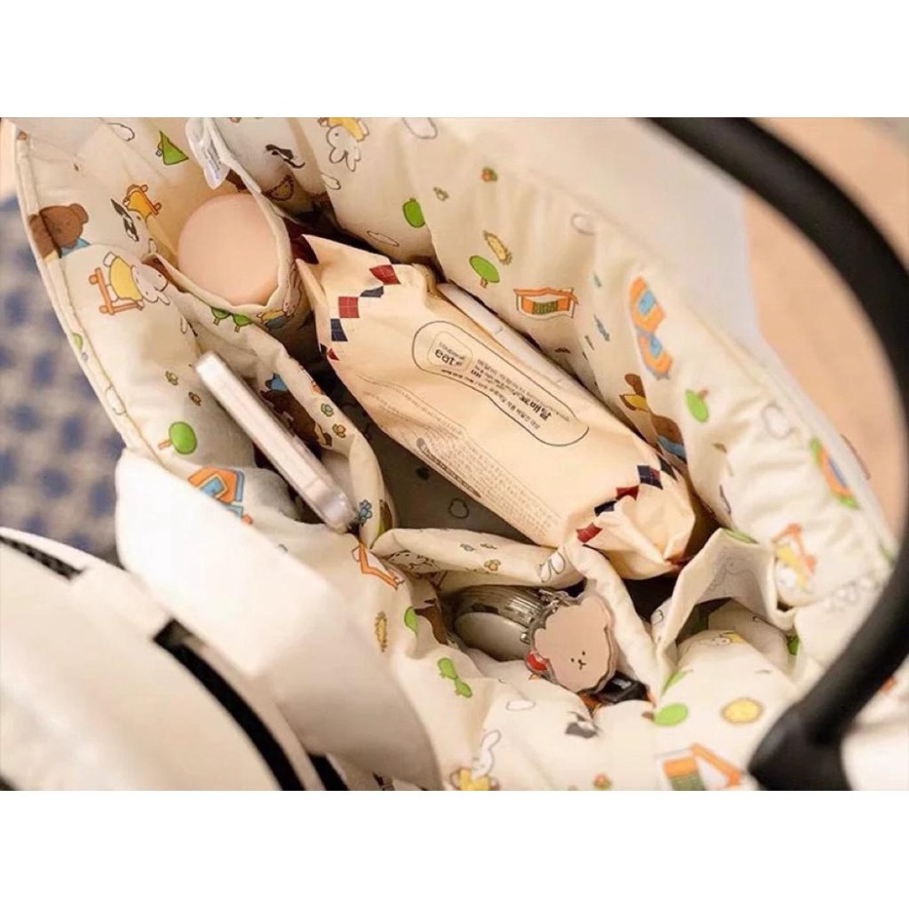 ❣️預購20天不含假日❣️可愛米菲嬰兒車掛包/媽媽包/嬰兒車配件-細節圖5